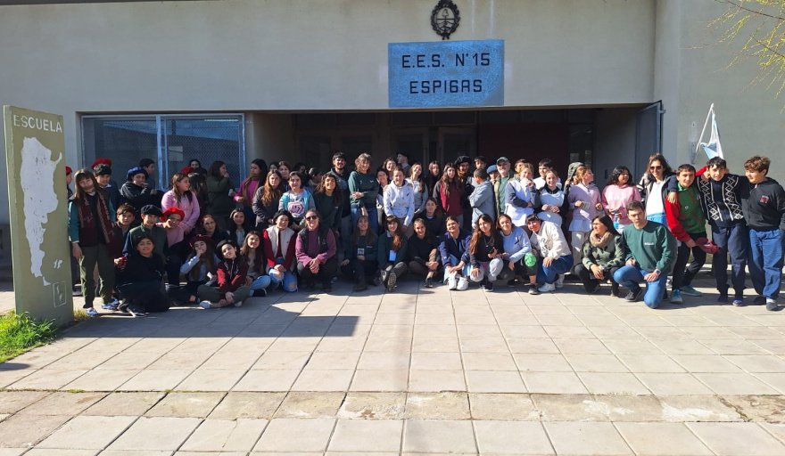 El Municipio realizó la primera jornada educativa “El Polo te visita” en Espigas