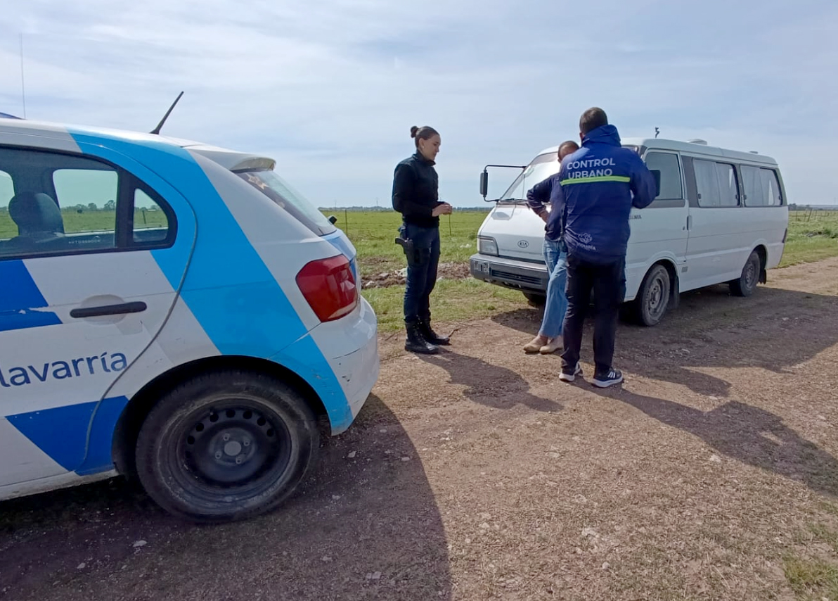 El Municipio infraccionó a una persona por arrojar residuos en un sector no permitido