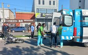 Un hombre fue hospitalizado tras un fuerte choque