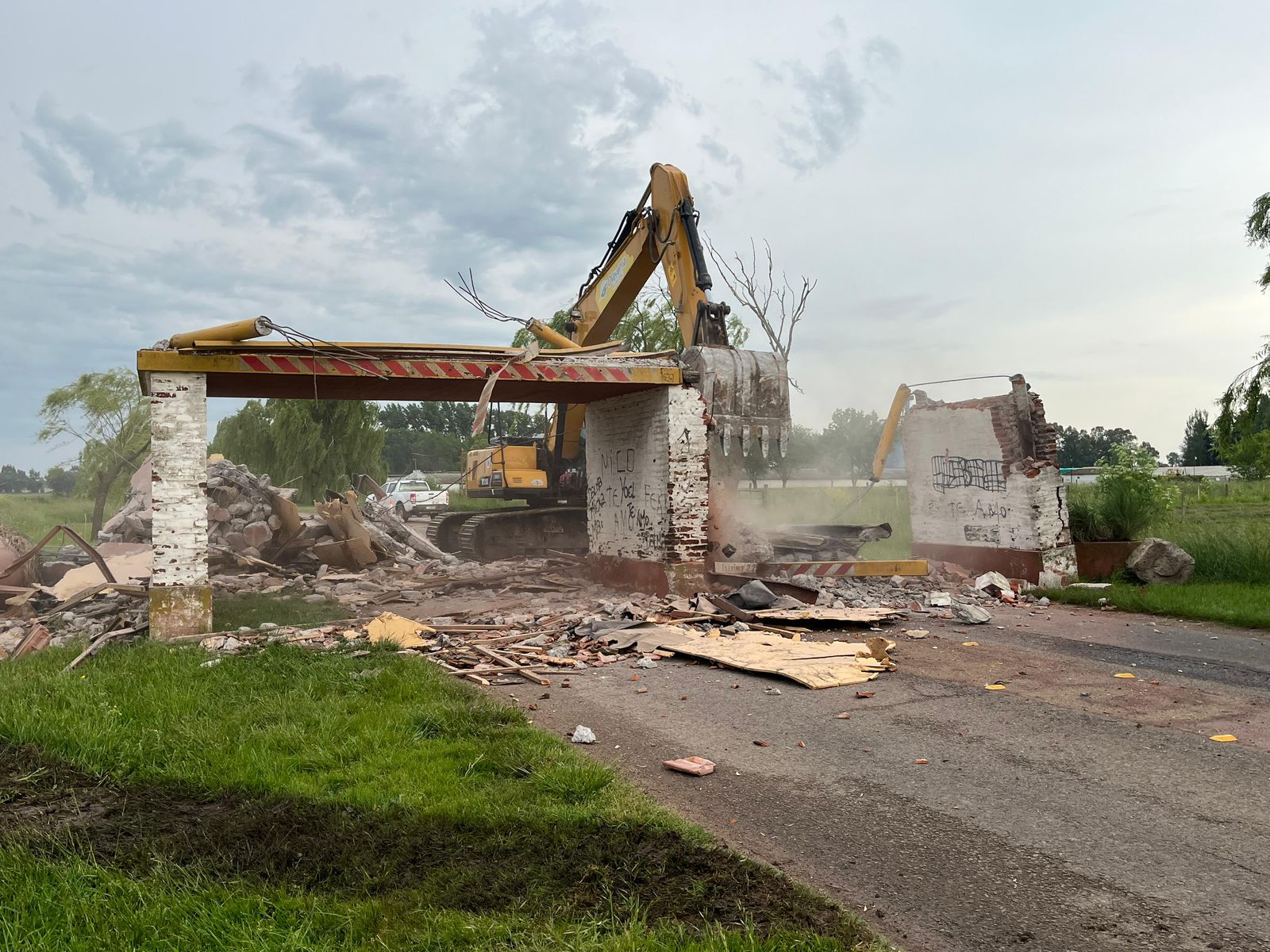 Se encuentra interrumpida la circulación sobre avenida De los Trabajadores