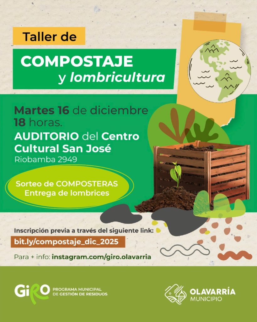 Nuevo Taller de Compostaje y Lombricultura