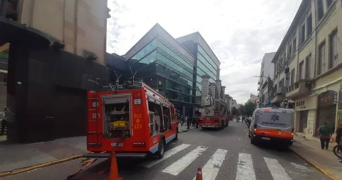 Se incendió el cine del shopping Abasto