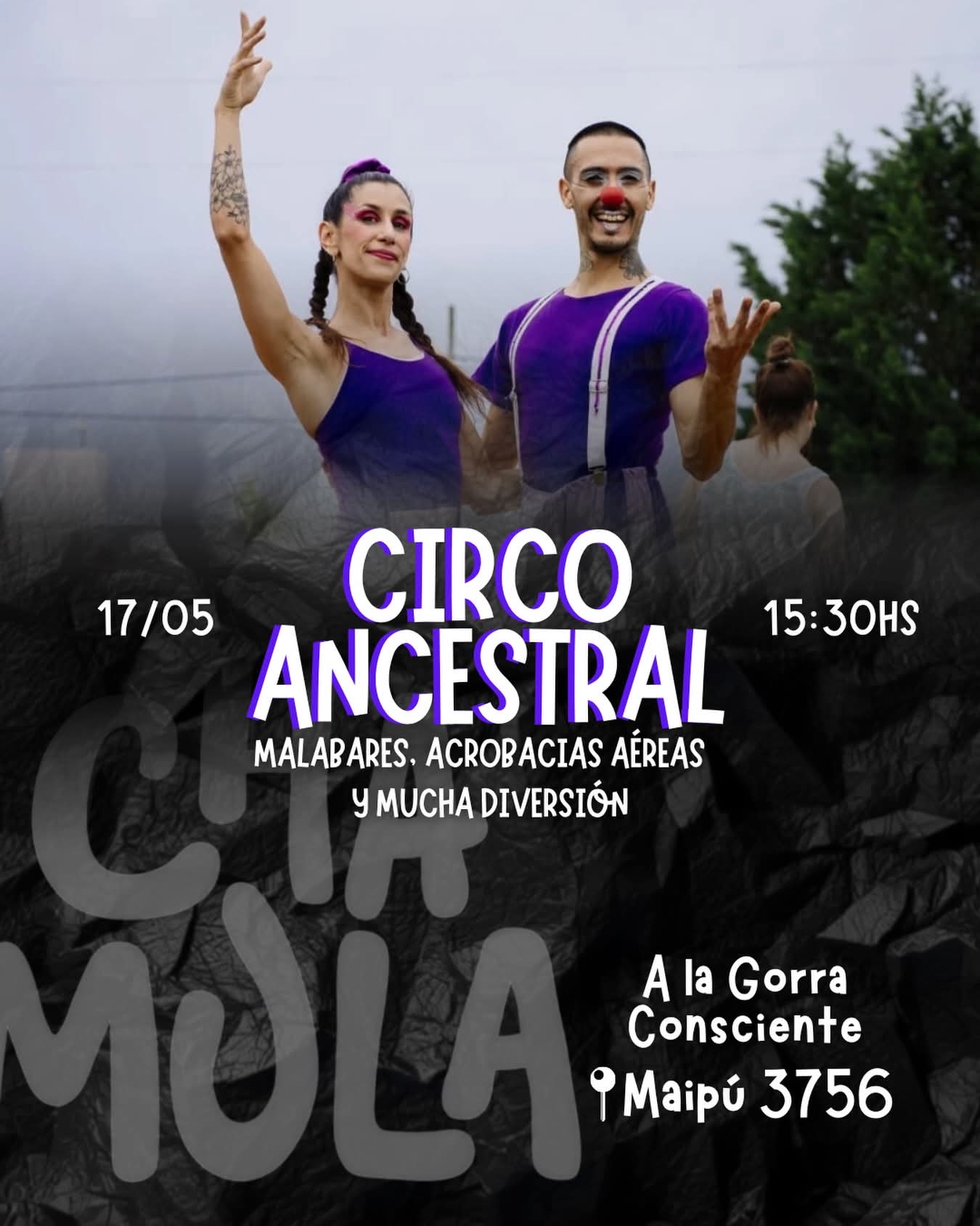 Circo Ancestral presenta SU ESPECTACULO en Chamula.