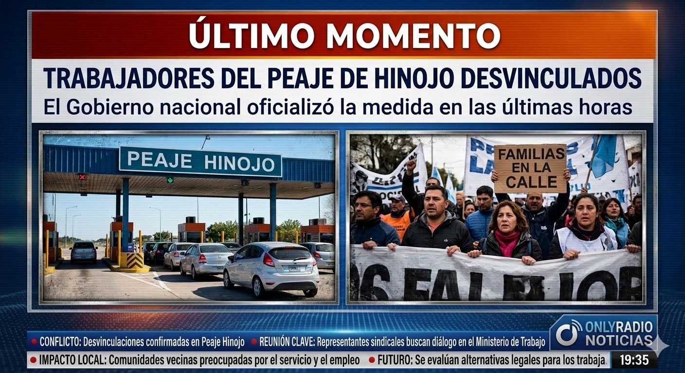 CONFIRMACIÓN DE DESPIDOS EN PEAJE DE HINOJO