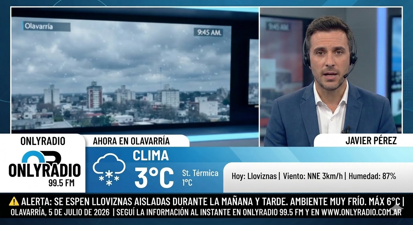 Pronóstico del tiempo para Olavarría