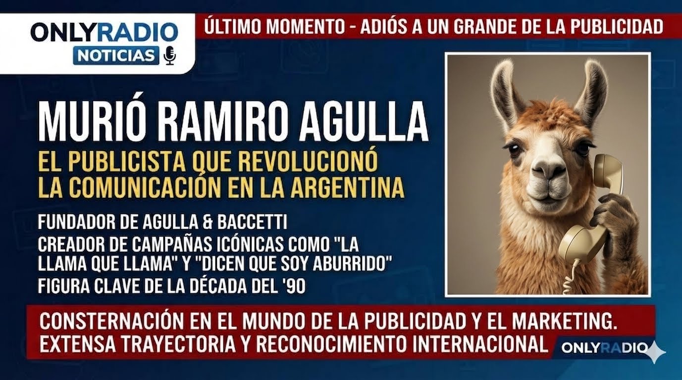 Murió Ramiro Agulla, uno de los creativos publicitarios más influyentes de la Argentina