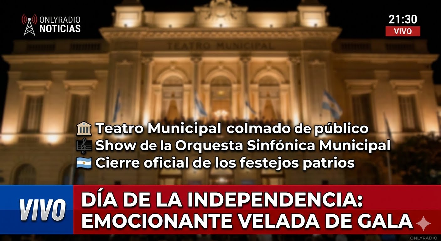 SE REALIZÓ LA VELADA DE GALA POR EL DÍA DE LA INDEPENDENCIA
