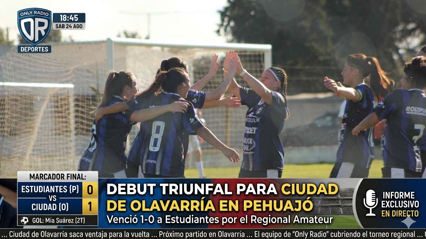 Ciudad de Olavarría arrancó con el pie derecho en el Torneo Regional Amateur.