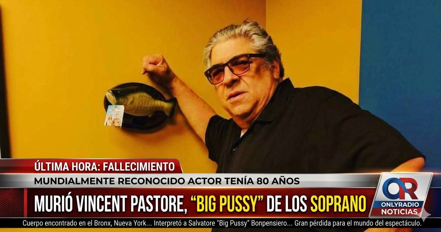 Murió Vincent Pastore, el inolvidable Big Pussy de Los Soprano.