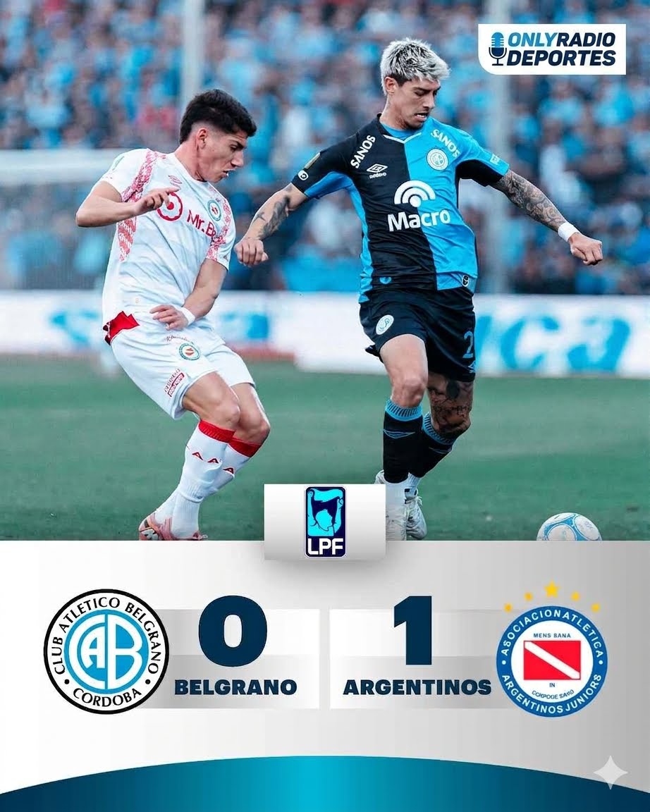 Argentinos Juniors sigue con puntaje perfecto en el Torneo Clausura.
