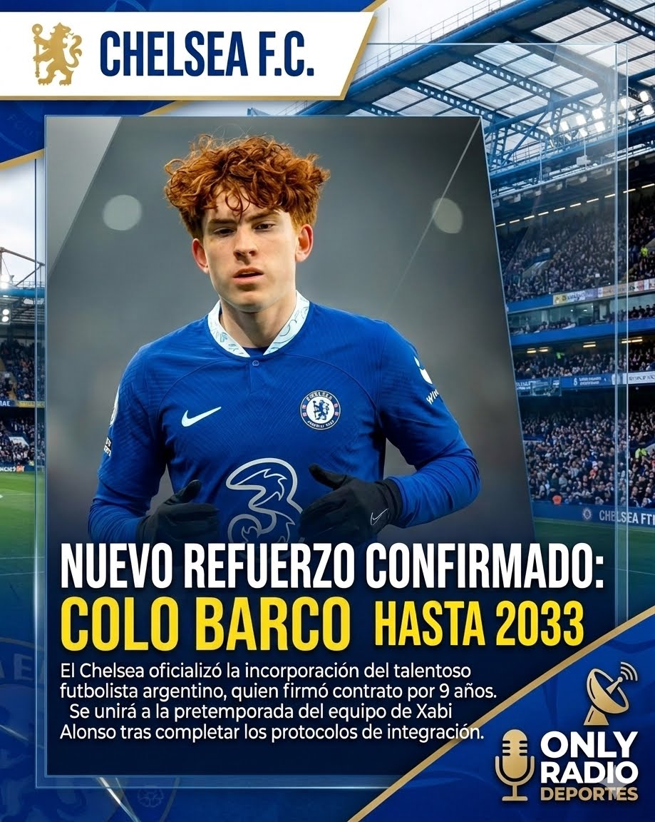 Chelsea anunció la incorporación del argentino y firmó contrato hasta 2033.