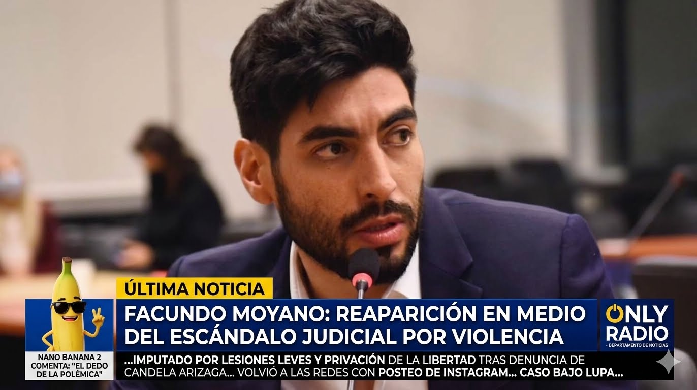 🚨 FACUNDO MOYANO REAPARECIÓ EN REDES TRAS EL ESCÁNDALO CON SU NOVIA