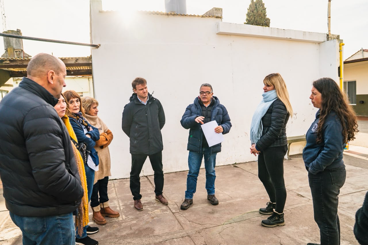 EL MUNICIPIO REALIZARÁ OBRAS EN LA ESCUELA MARIANO MORENO
