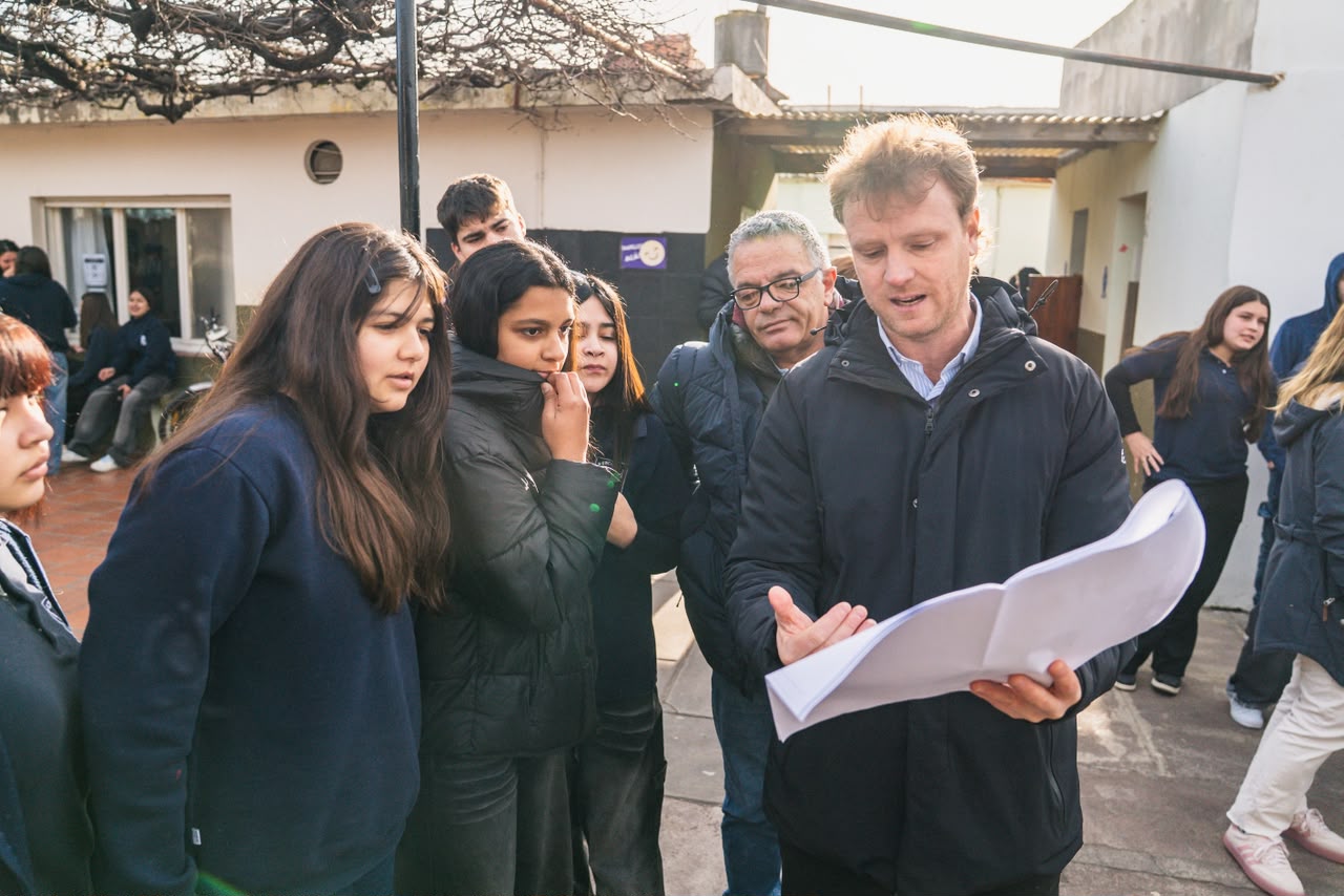 EL MUNICIPIO REALIZARÁ OBRAS EN LA ESCUELA MARIANO MORENO