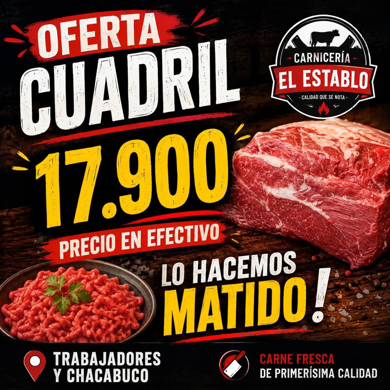 🥩 OFERTAS DE CARNICERÍA EL ESTABLO