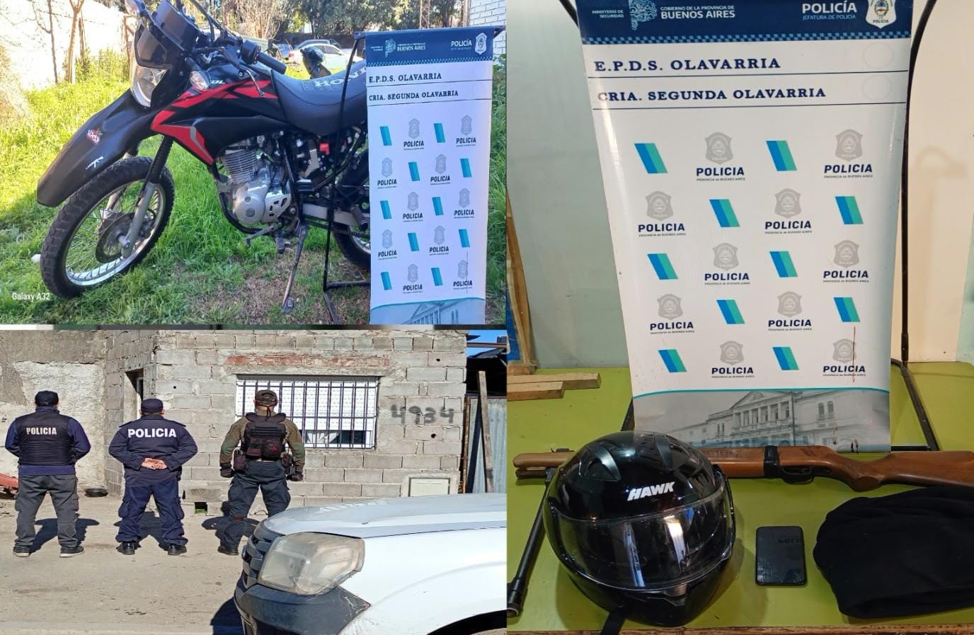 🚔 Allanamientos por un disparo de arma de fuego en Olavarría