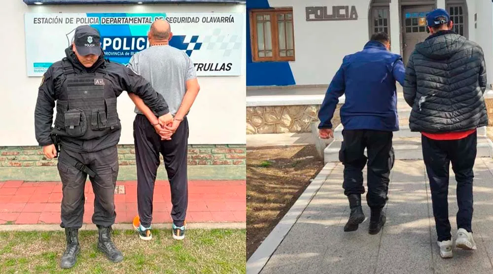 Pelea familiar terminó con dos hombres aprehendidos por amenazas recíprocas.