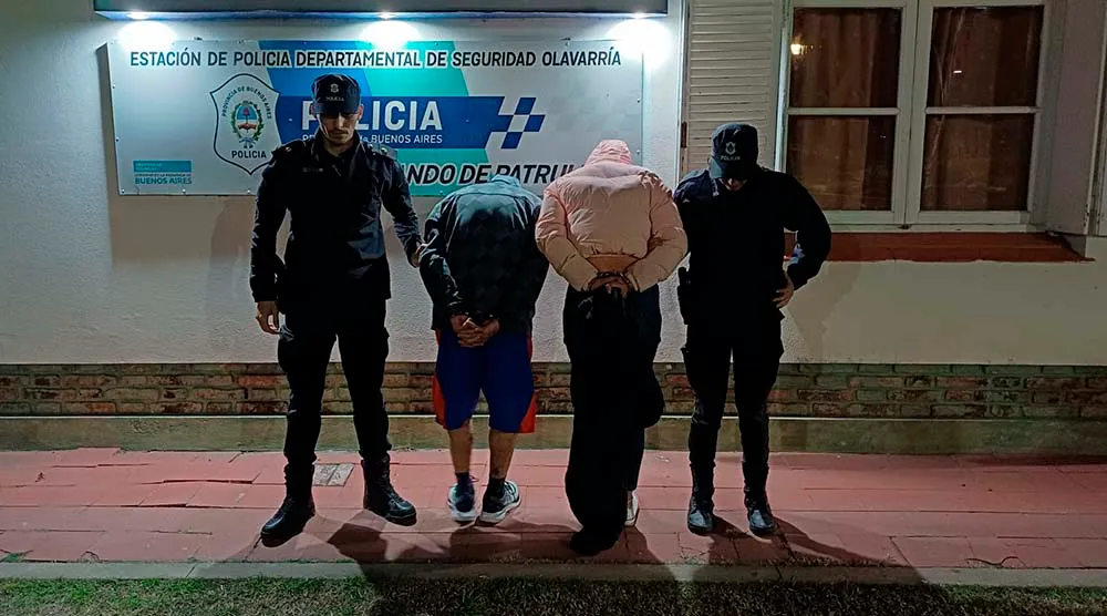 Dos personas aprehendidas por el robo de una rueda de bicicleta en el centro de Olavarría.