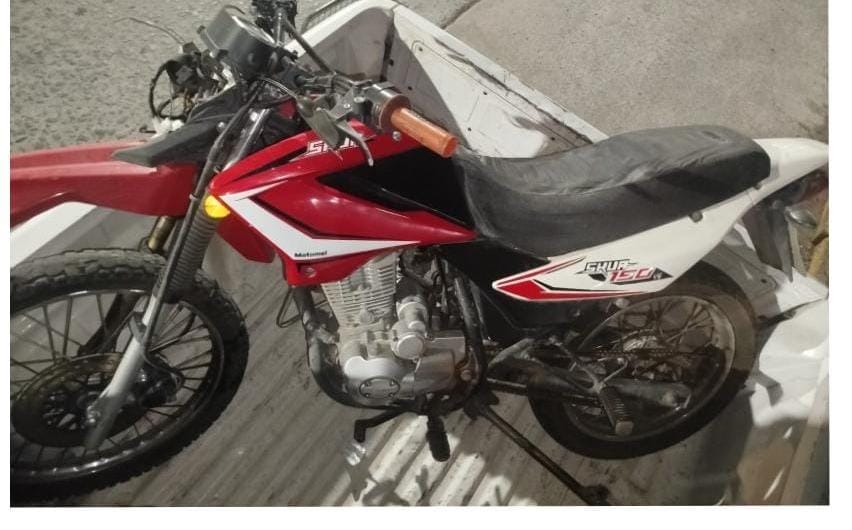 Hallaron una motocicleta abandonada en pleno centro de Olavarría