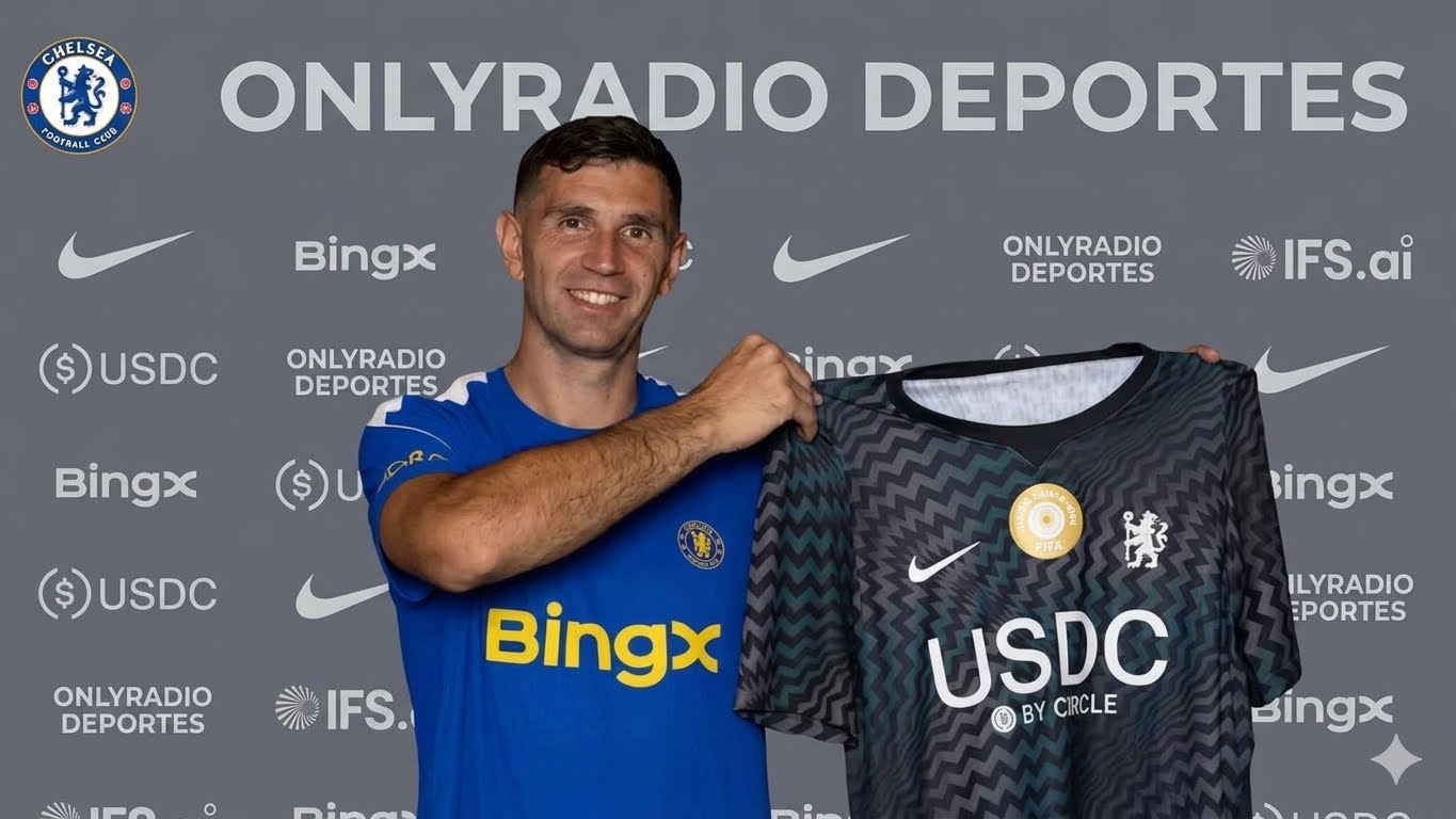 ⚽ DIBU MARTÍNEZ FUE PRESENTADO COMO NUEVO REFUERZO DEL CHELSEA Y DEBUTARÁ COMO TITULAR