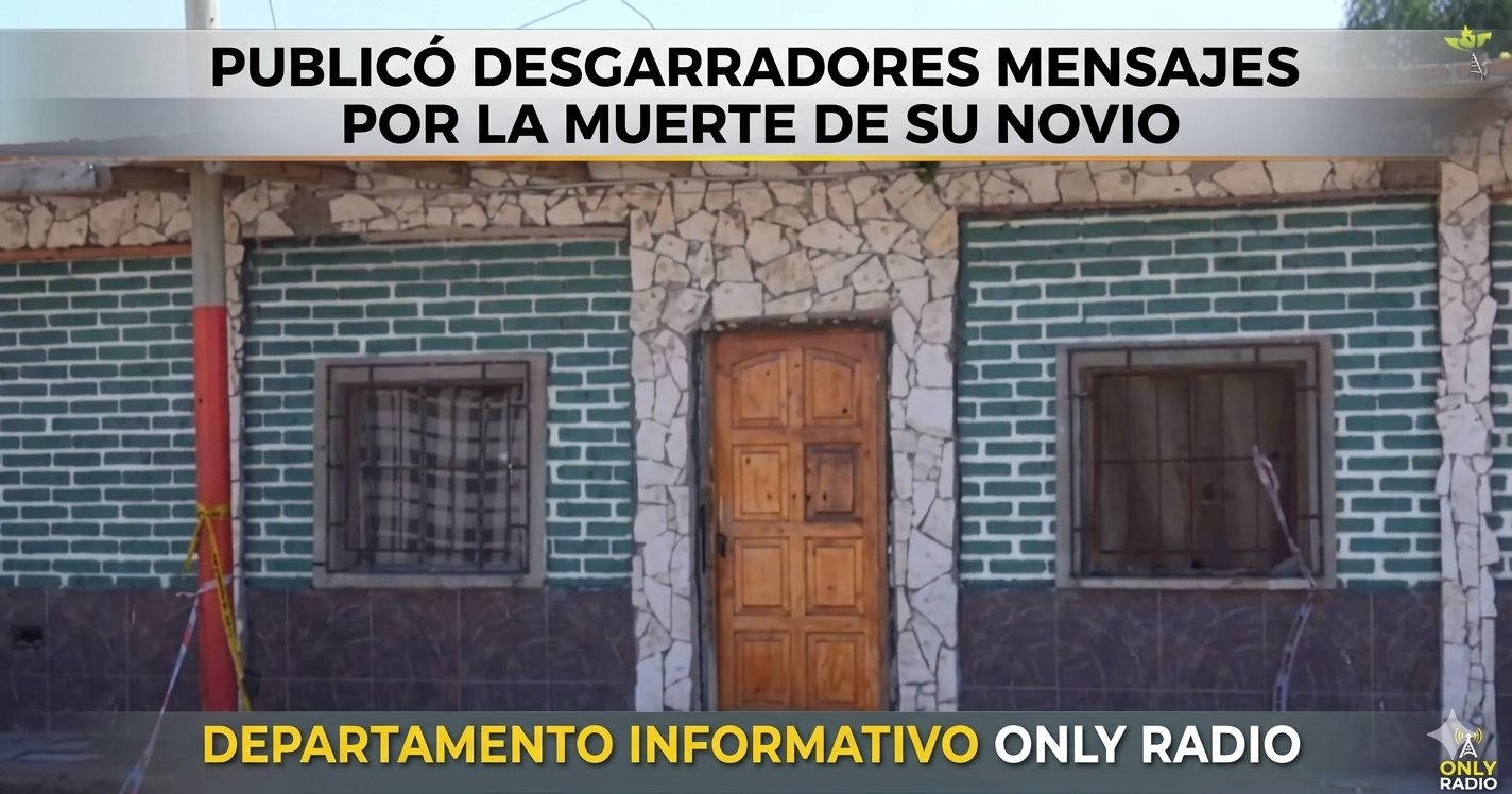 PUBLICÓ DESGARRADORES MENSAJES POR LA MUERTE DE SU NOVIO Y AL RATO LA DETUVIERON COMO PRESUNTA AUTORA DEL CRIMEN.