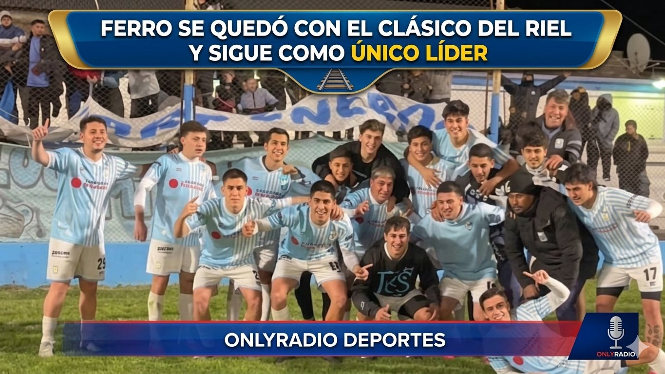 FERRO SE QUEDÓ CON EL CLÁSICO DEL RIEL Y SIGUE COMO ÚNICO LÍDER.