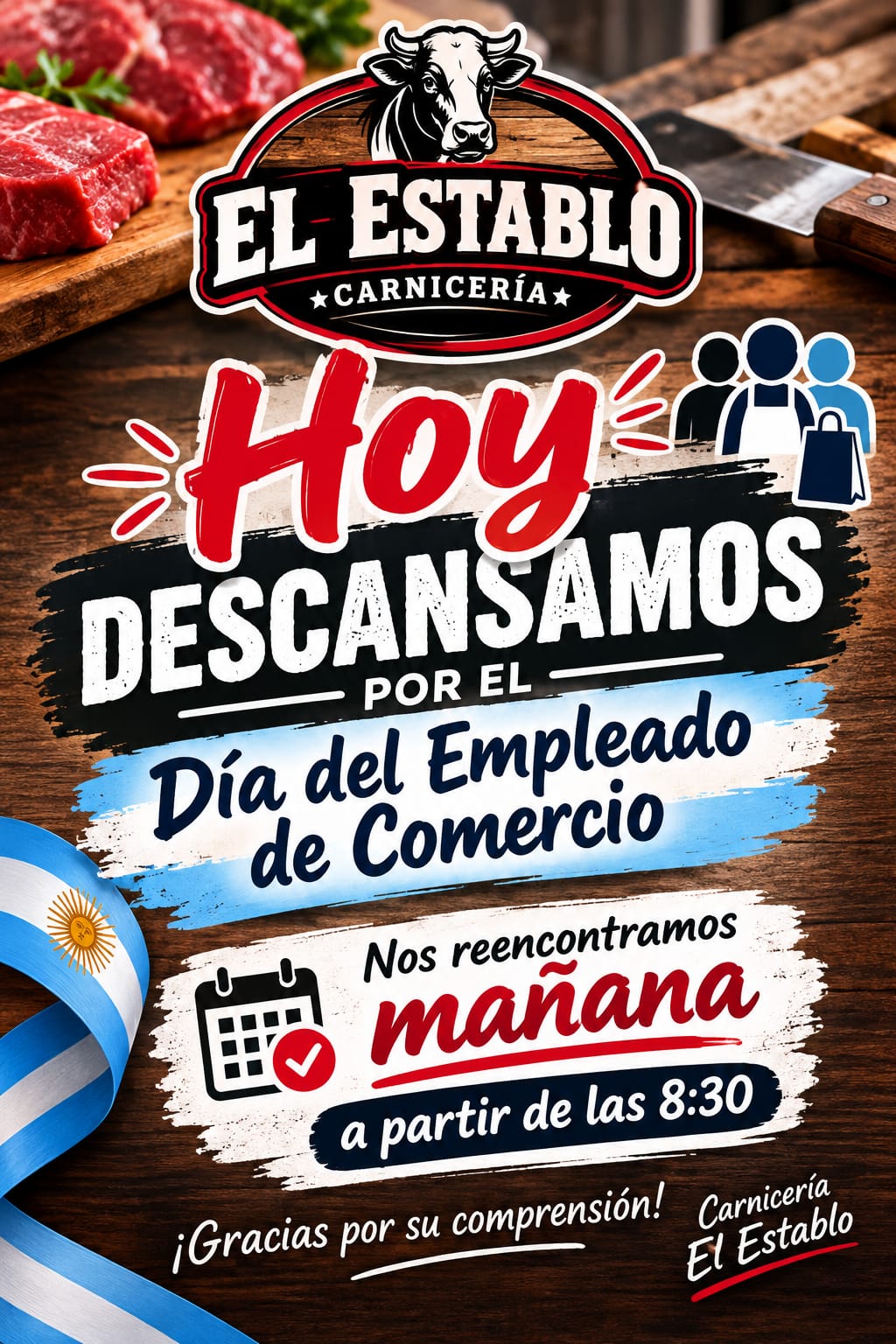 🥩 CARNICERÍA EL ESTABLO INFORMA.
