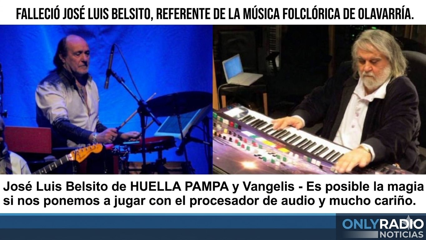 FALLECIÓ JOSÉ LUIS BELSITO, REFERENTE DE LA MÚSICA FOLCLÓRICA DE OLAVARRÍA.