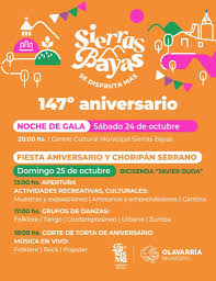 SIERRAS BAYAS SE PREPARA PARA CELEBRAR SU 147º ANIVERSARIO Y LA FIESTA DEL CHORIPÁN SERRANO.